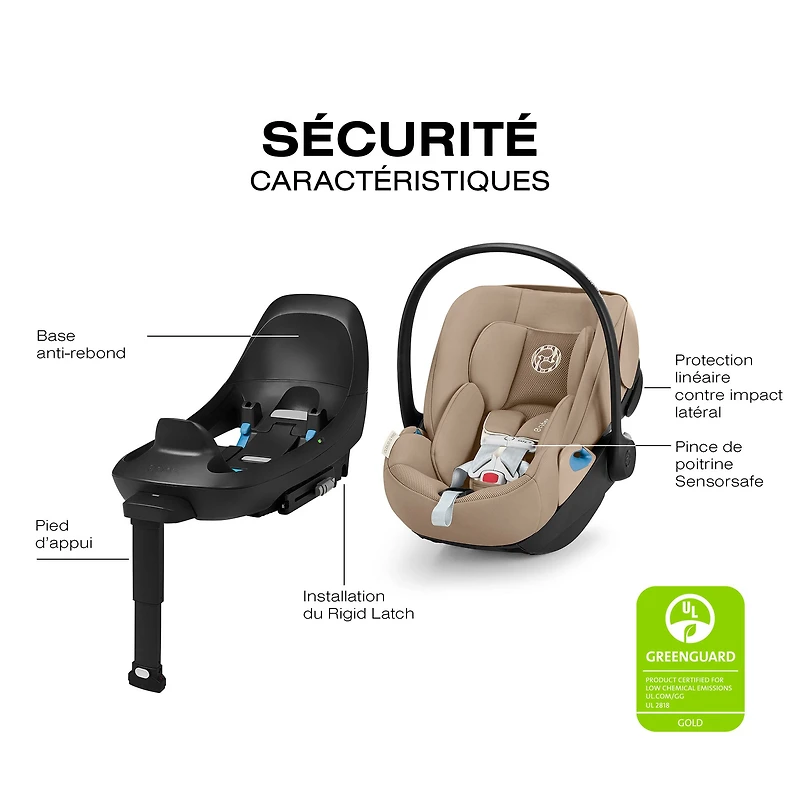 Siège Auto Cloud G Pro - Gris Stone