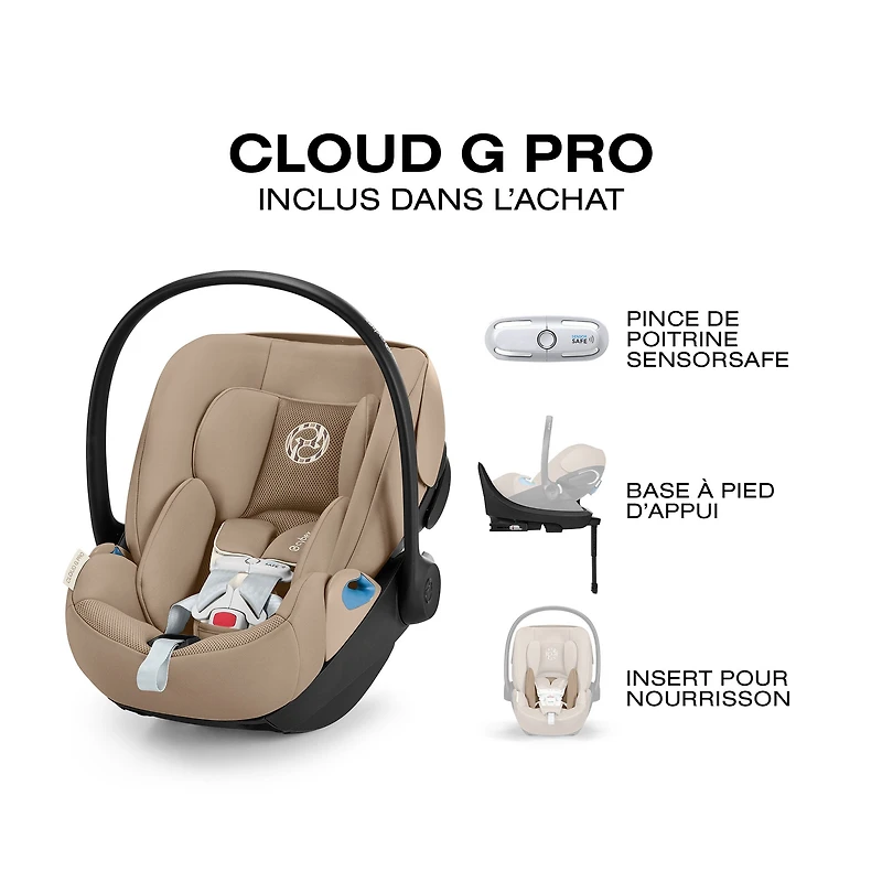 Siège Auto Cloud G Pro - Amande