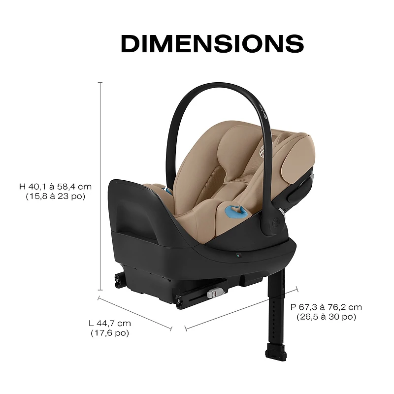 Cloud G Pro Car Seat  - Almond Beige