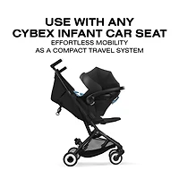 LIBELLE Ultra Lightweight Travel Stroller - Magic Black