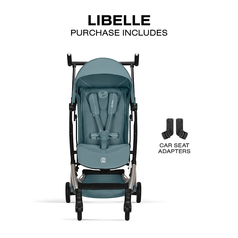 LIBELLE Ultra Lightweight Travel Stroller - Stormy Blue