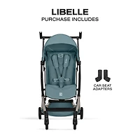 LIBELLE Ultra Lightweight Travel Stroller - Stormy Blue