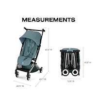 LIBELLE Ultra Lightweight Travel Stroller - Stormy Blue