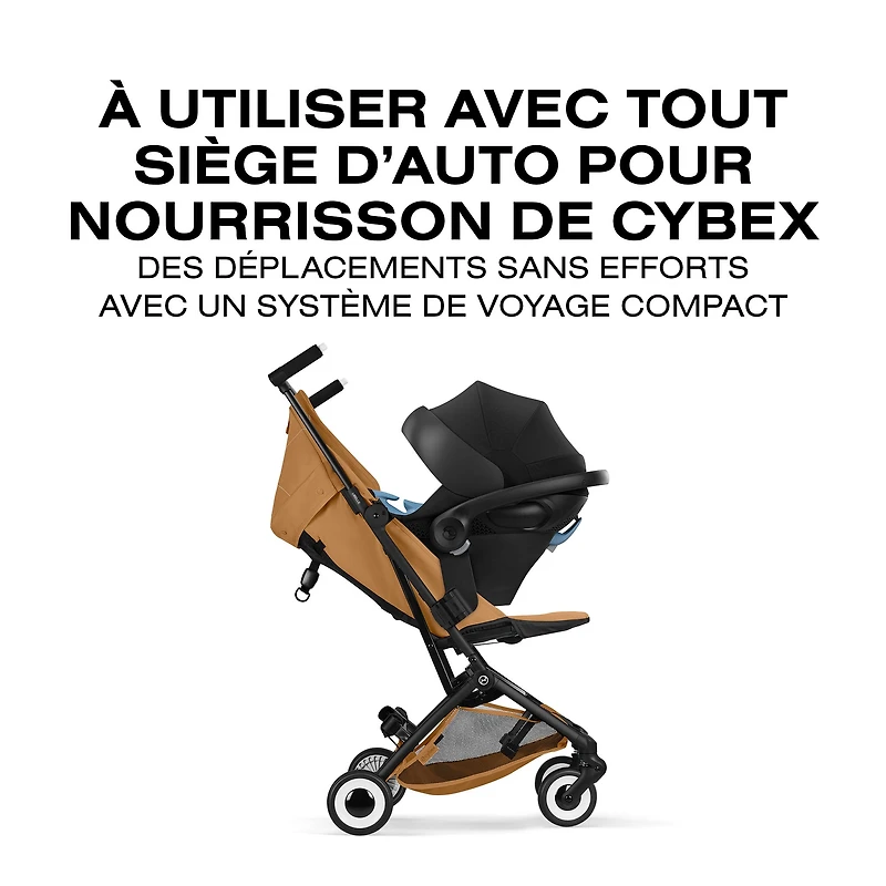 LIBELLE Ultra Lightweight Travel Stroller - Chocolate Brown