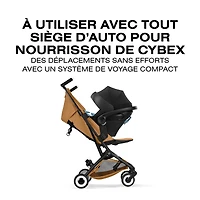 LIBELLE Ultra Lightweight Travel Stroller - Chocolate Brown