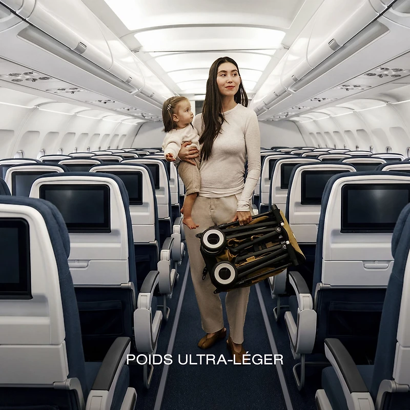 LIBELLE Ultra Lightweight Travel Stroller - Chocolate Brown