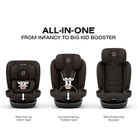 Callisto G 360 Rotating All-in-One Convertible Car Seat - Chocolate Brown