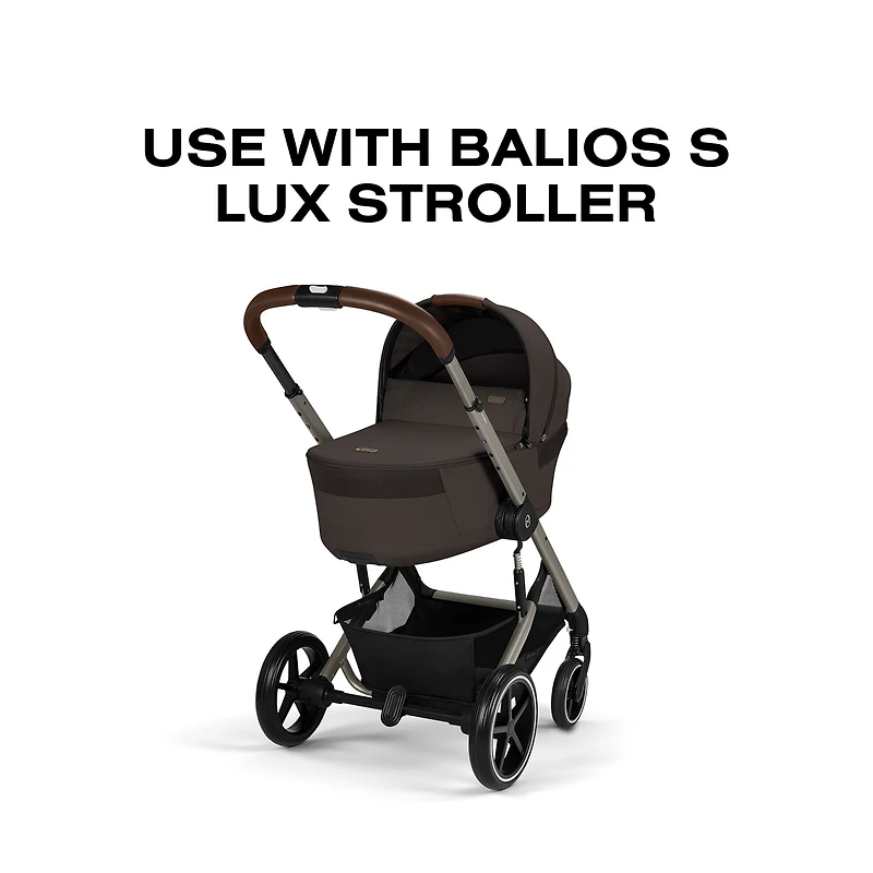 BALIOS Fold Cot - Chocolate Brown