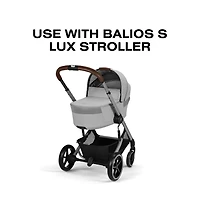 BALIOS Fold Cot - Stone Grey