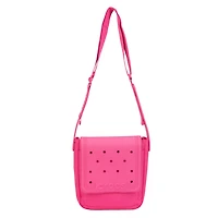 Sac Bandoulière avec rabat en Eva - Berry
