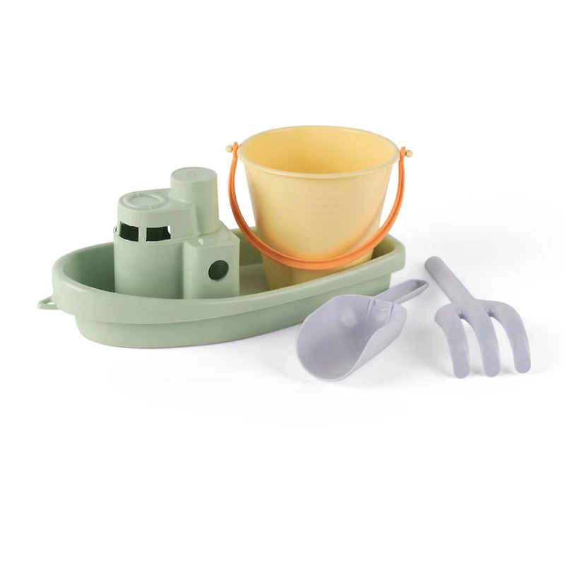 Recycled Pastels Boat and Bucket set
