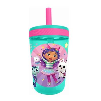Gabby's Dollhouse Tumbler With Silicone Straw