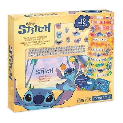 Livre d'Histoires & Création de Bijoux - Stitch