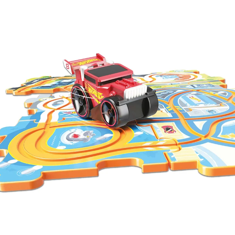 Casse-tête Hot Wheels Parcours en Voiture