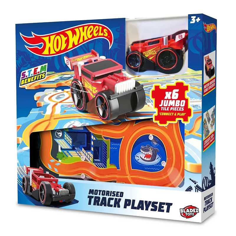 Hot Wheels Tile Track Set Puzzle