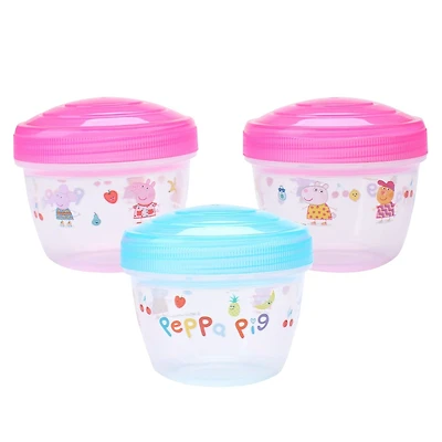 Ensemble (3) Contenants Peppa Pig