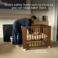 Spirit 8-in-1 Convertible Crib-  Walnut