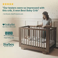 Couchette Convertible 8-en-1 Spirit - Noyer