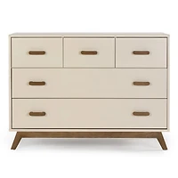 5 Drawers Dresser Chest - Almont Walnut