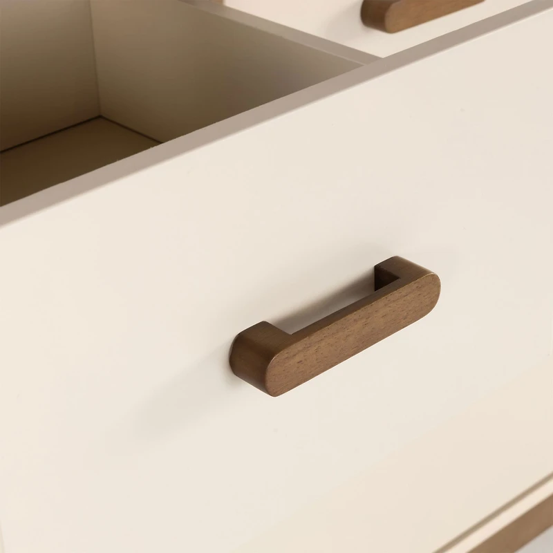 Commode  5 Tiroirs  Soho - Amande Noyer