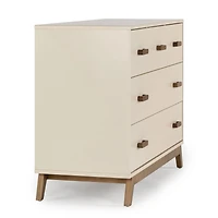 Commode  5 Tiroirs  Soho - Amande Noyer
