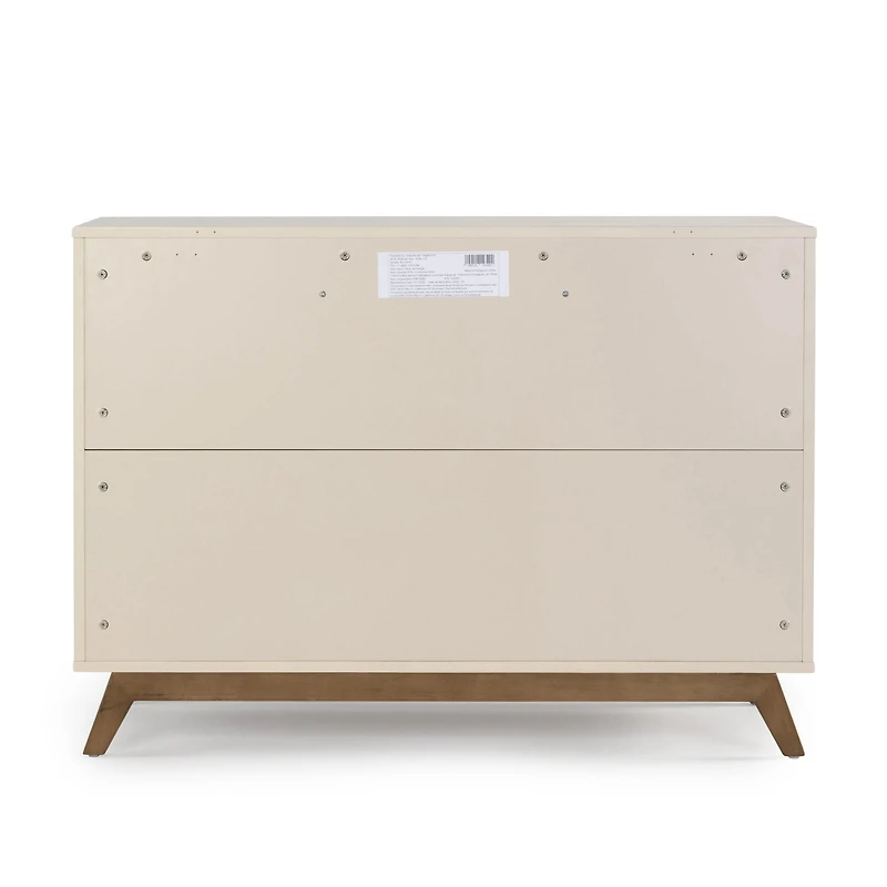 Commode  5 Tiroirs  Soho - Amande Noyer