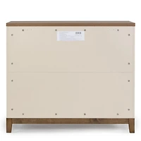 Commode 3 Tiroirs Lala - Amande Noyer