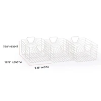 Paniers de rangement Central Park (ensemble de 3