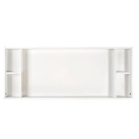 Plateau à Langer pour Bureau Austin, Central Park et Lala - Blanc