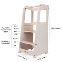 Toddler Tower - Almond