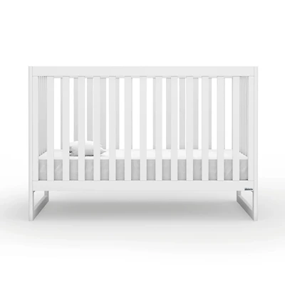 Austin 3-In-1 Convertible Crib - White