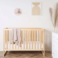 Couchette convertible 3 en 1 Austin - Naturel