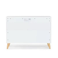 Austin 3-Drawer Dresser - White / Natural