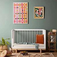 Bliss 4-In-1 Convertible Crib - White/Natural