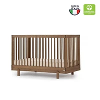 Bliss 4-In-1 Convertible Crib - Walnut