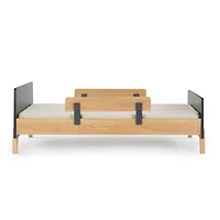 Fun Twin Bed - Graphite/Red Oak (2 Boxes)