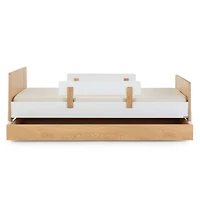 Lit Simple Gigogne de Rangement pour Lit Simple Fun - Chêne Rouge