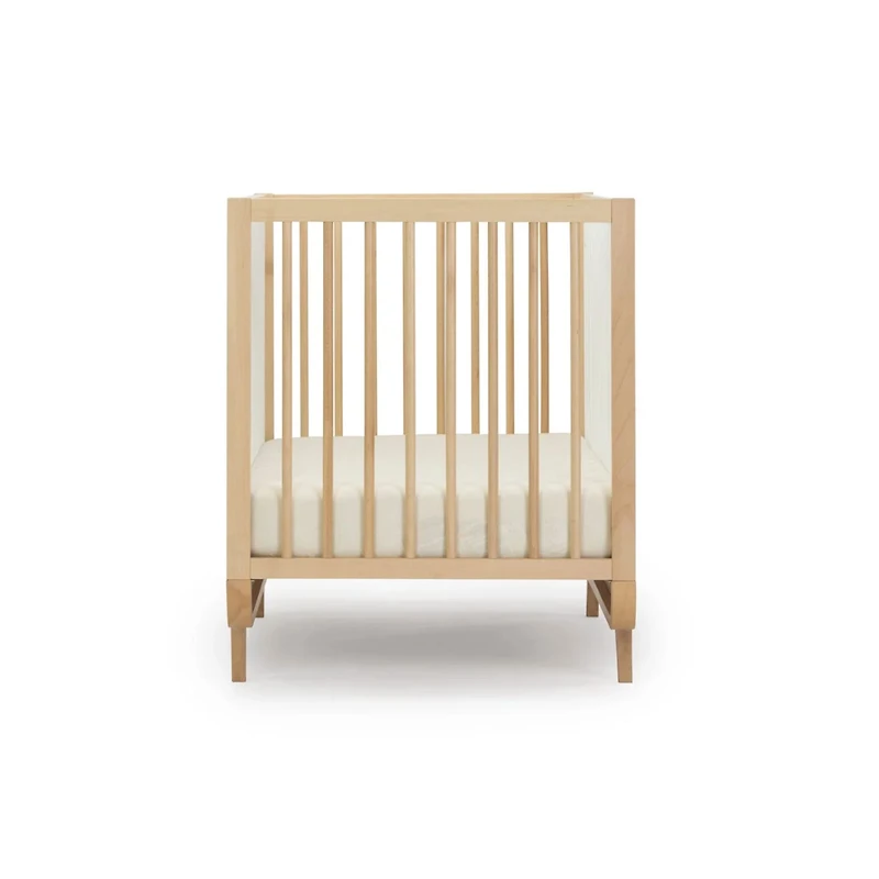 Jolly 3-In-1 Convertible Crib - White/Natural