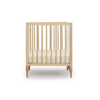 Jolly 3-In-1 Convertible Crib - White/Natural