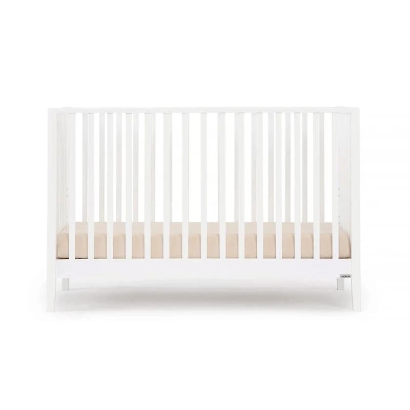 Lala 3-In-1 Convertible Crib - White