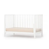 Lala 3-In-1 Convertible Crib - White