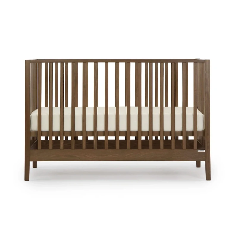 Lala 3-In-1 Convertible Crib - Walnut