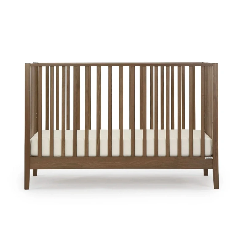 Lala 3-In-1 Convertible Crib - Walnut