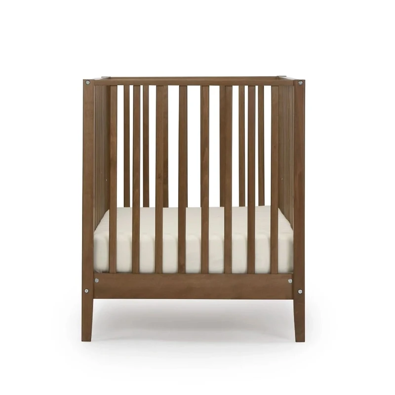 Lala 3-In-1 Convertible Crib - Walnut