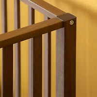 Lala 3-In-1 Convertible Crib - Walnut