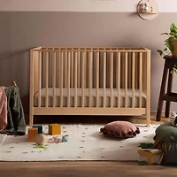 Lala 3-In-1 Convertible Crib - Natural