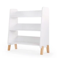Bibliothèque Muse - Blanc/Naturel