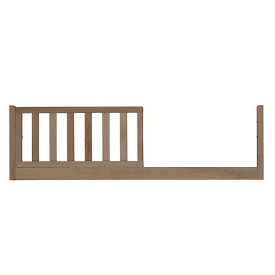 Toddler Bed Conversion Rail - Walnut