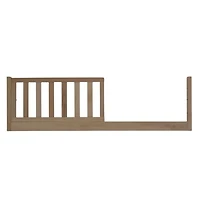 Toddler Bed Conversion Rail - Walnut