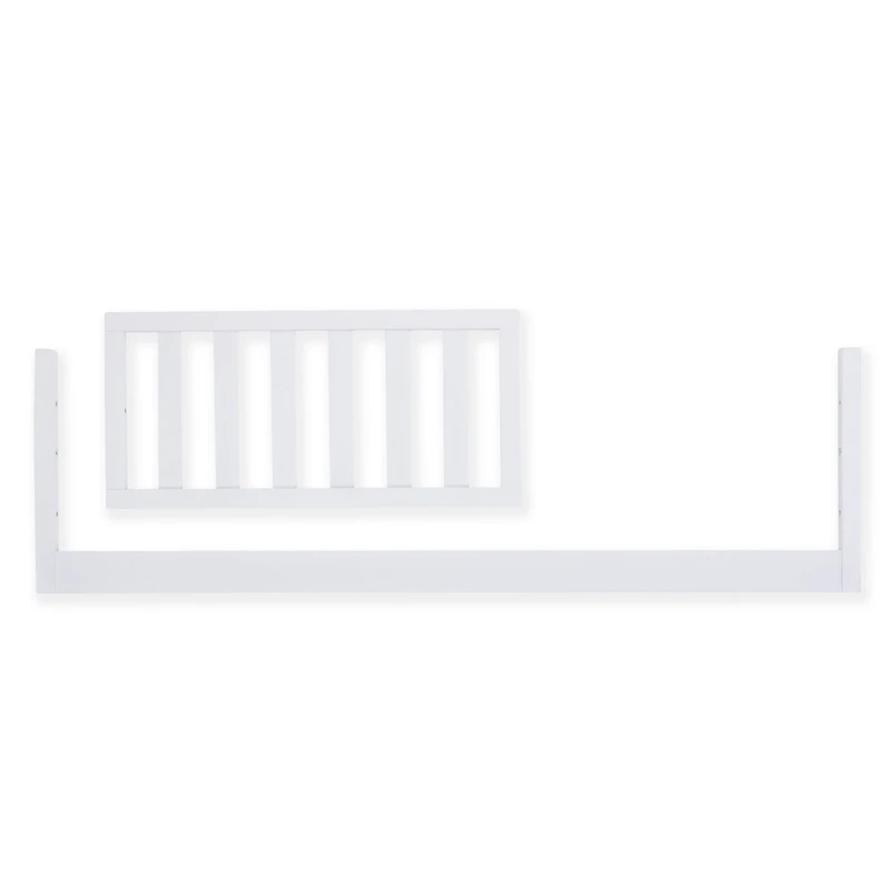 Toddler Bed Conversion Rail For Jolly Crib - White